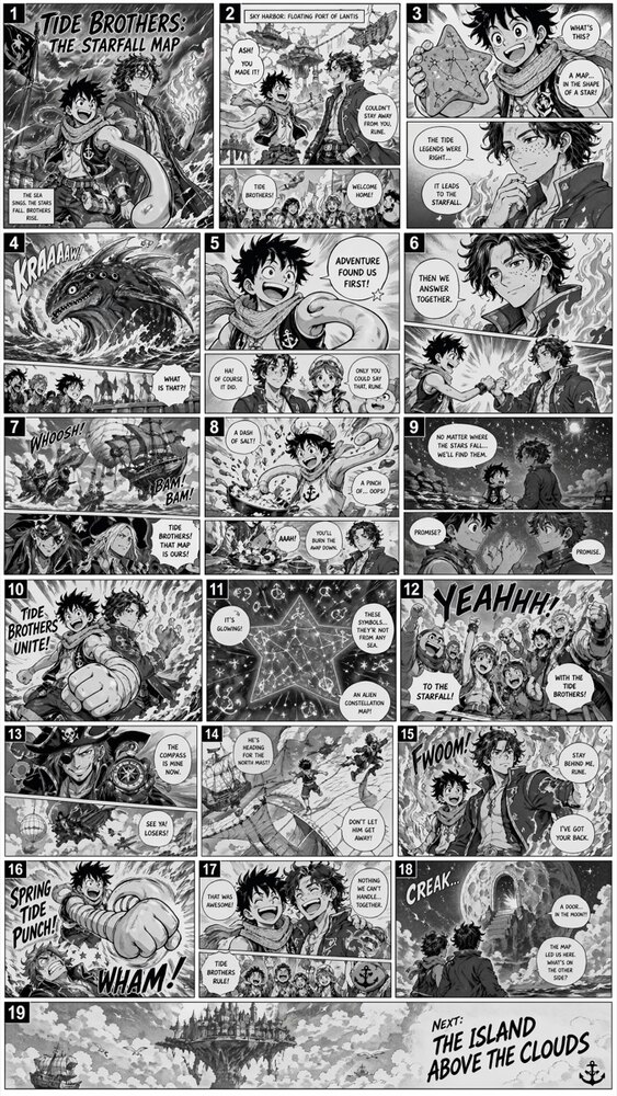 生成图：动漫与漫画：动漫 / 漫画 / 设定表 / 封面