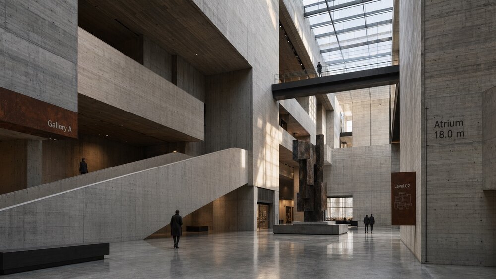 生成图：建筑与室内：博物馆 / 导视 / 架构/建筑 / 室内