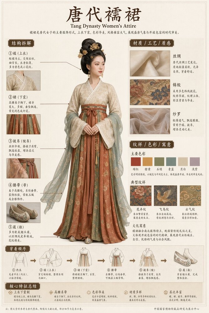 生成图：信息图与图鉴：中文 / 信息图 / 博物馆 / 竖幅