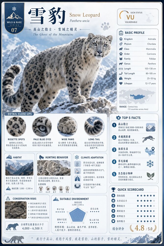 生成图：信息图与图鉴：海报 / 插画 / 信息图 / 百科卡