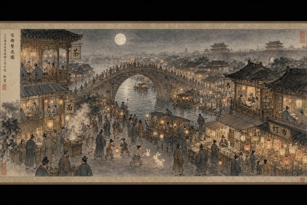 生成图：水墨与中文风格：动漫 / 水墨 / 中文 / 论文