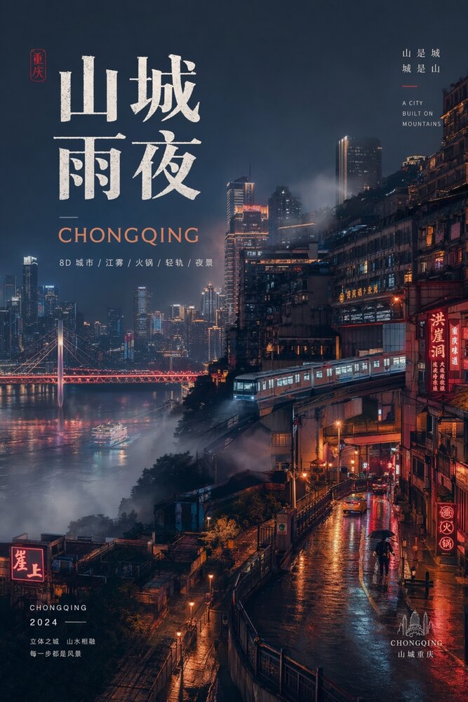 生成图：字体与海报：字体排版 / 海报 / 竖幅 / 竖图 1024x1536