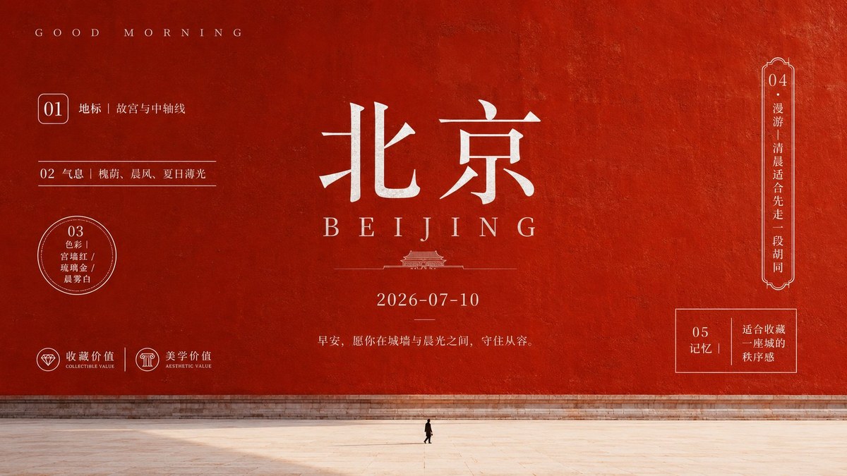 参考图：城市地标极简仪式感海报系统 02