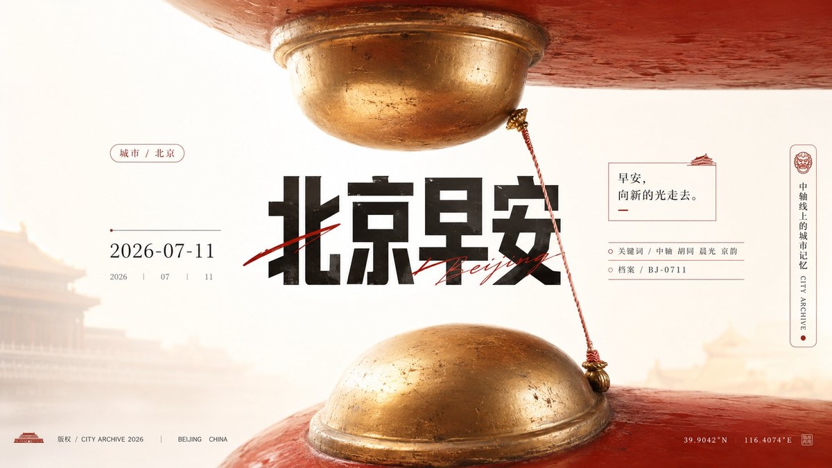 参考图：城市巨物早安信息海报系统 03
