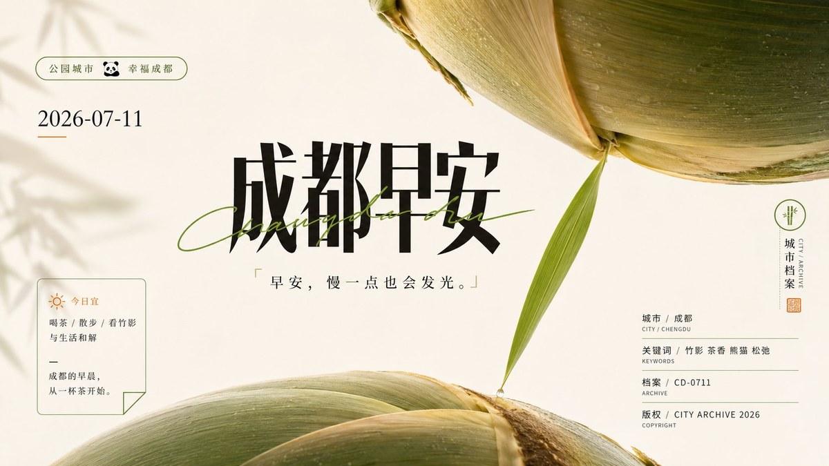 参考图：城市巨物早安信息海报系统 04