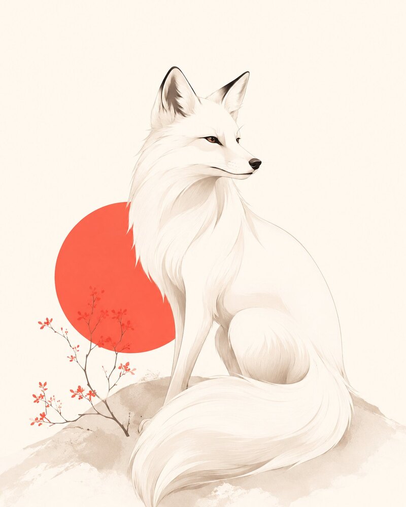 生成图：极简现代杂志儿童绘本插画风格 2